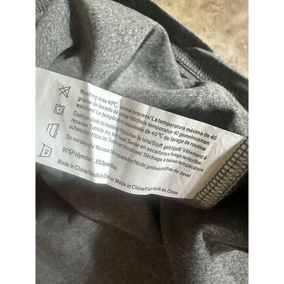 NWT Ekouaer XL Soft Soft Lace Accent Slip Gown Sleepwear Grey - Picture 3 of 5